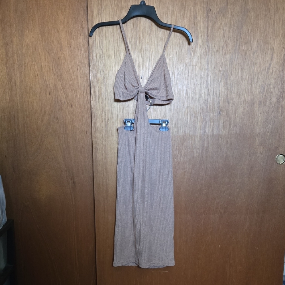 ✨3/$12 SHEIN Beige Knit Dress